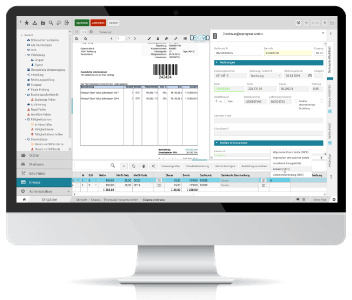 Flectra image and text block