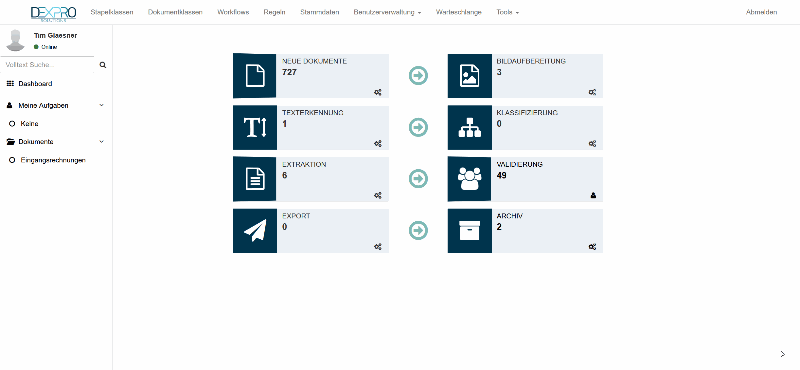 Flectra image and text block